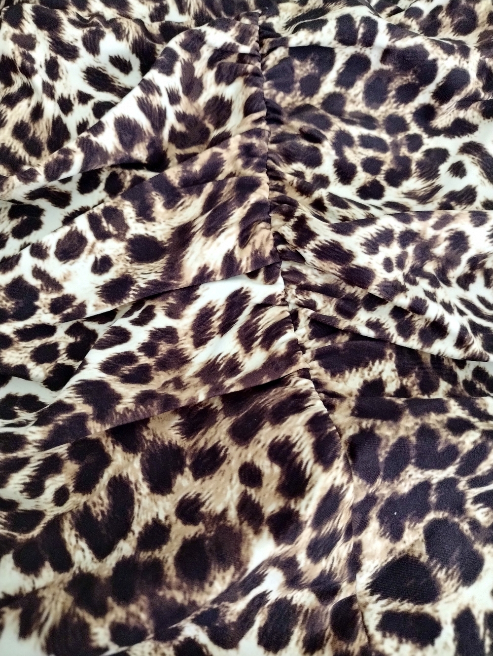 Torrid Retro Chic Leopard Print Women's Swim Shorts Animal Print Plus Sz 3X Nwt - Picture 5 of 6
